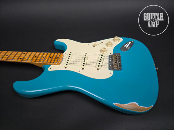 2019 Fender Custom Shop '56 Stratocaster Taos Torquise - Image 3