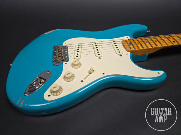 2019 Fender Custom Shop '56 Stratocaster Taos Torquise - Image 9