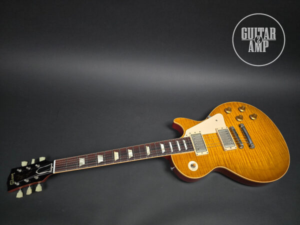 2007 Gibson Les Paul Custom Shop 1959 Reissue R9 Lemon Burst - Image 3