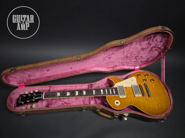 2007 Gibson Les Paul Custom Shop 1959 Reissue R9 Lemon Burst - Image 19