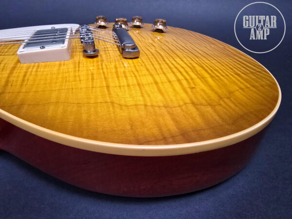 2007 Gibson Les Paul Custom Shop 1959 Reissue R9 Lemon Burst - Image 8