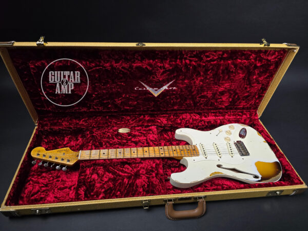 2019 Fender Custom Shop NAMM LTD Thinline Stratocaster Heavy Relic - obrazek 18