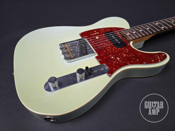 2014 Fender Custom Shop 60s Telecaster Custom Closet Classic – Faded Sonic Blue – Bild 5