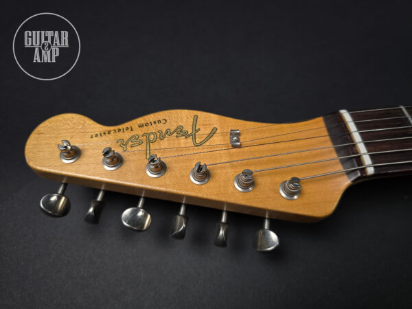 2014 Fender Custom Shop 60s Telecaster Custom Closet Classic – Faded Sonic Blue – Bild 7