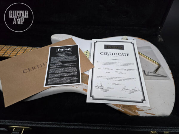 2019 Friedman Vintage S Custom Shop Strat One Off – Bild 20