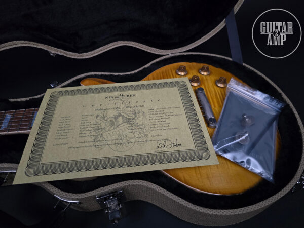 Nik Huber Orca '59 Faded Sunburst Korina - B Stock - Image 19