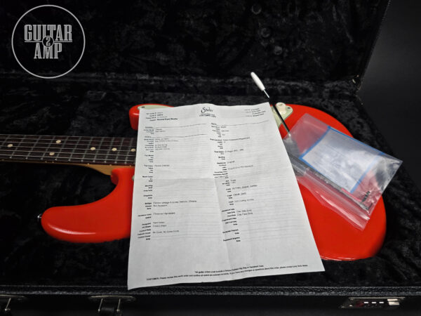 2014 Suhr Custom Classic S Scott Henderson Spec Fiesta Orange - Image 20