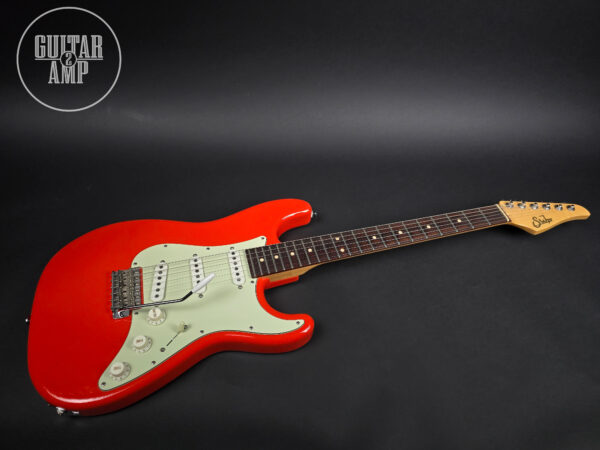 2014 Suhr Custom Classic S Scott Henderson Spec Fiesta Orange - Image 10