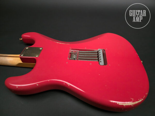 2013 Fender Custom Shop '57 Stratocaster Relic Fiesta Red - obrazek 14