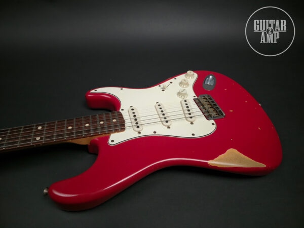 2007 Fender Custom Shop '60 Stratocaster Limited Edition Semoline Red - obrazek 2