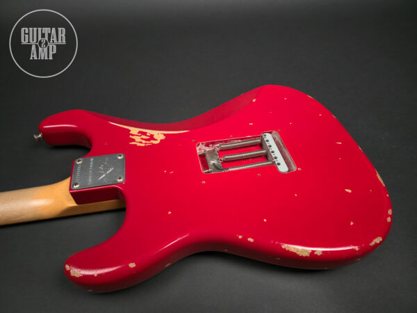 2007 Fender Custom Shop '60 Stratocaster Limited Edition Semoline Red - obrazek 13