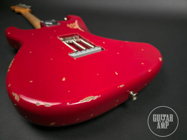 2007 Fender Custom Shop '60 Stratocaster Limited Edition Semoline Red - obrazek 14