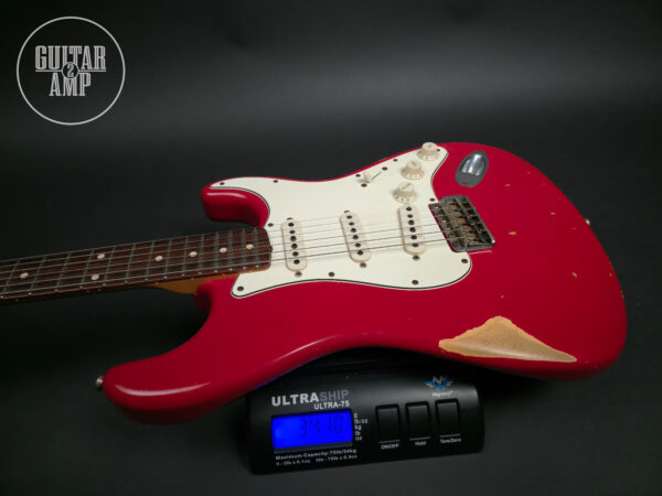 2007 Fender Custom Shop '60 Stratocaster Limited Edition Semoline Red - obrazek 17