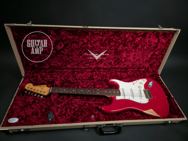 2007 Fender Custom Shop '60 Stratocaster Limited Edition Semoline Red - obrazek 18