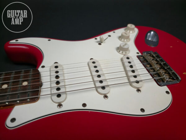 2007 Fender Custom Shop '60 Stratocaster Limited Edition Semoline Red - obrazek 4