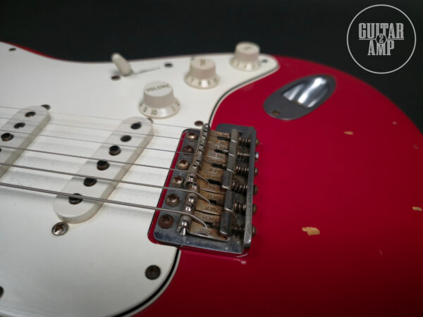 2007 Fender Custom Shop '60 Stratocaster Limited Edition Semoline Red - obrazek 5