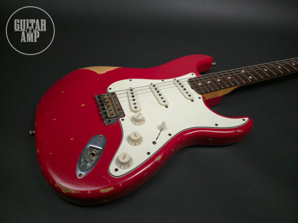 2007 Fender Custom Shop '60 Stratocaster Limited Edition Semoline Red - obrazek 6