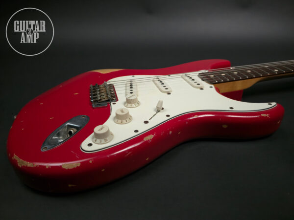 2007 Fender Custom Shop '60 Stratocaster Limited Edition Semoline Red - obrazek 7