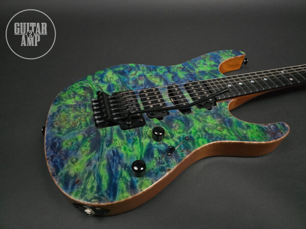 Suhr Modern Set Neck Custom – Trans Algae - Image 10