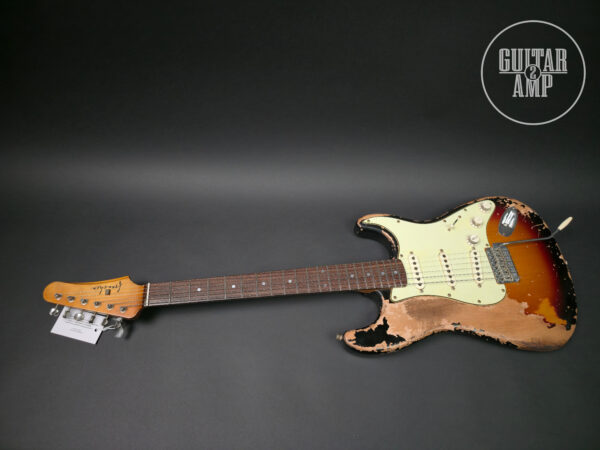 Franchin Guitars Mercury Sunburst Heavy Relic - Image 2