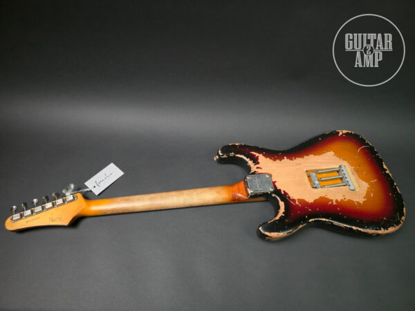 Franchin Guitars Mercury Sunburst Heavy Relic - Image 12