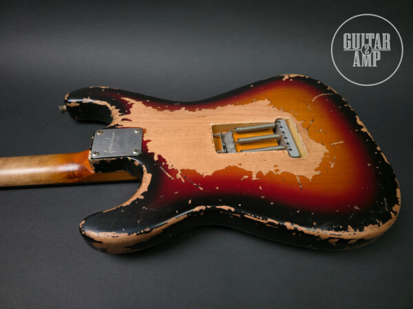 Franchin Guitars Mercury Sunburst Heavy Relic - Image 13