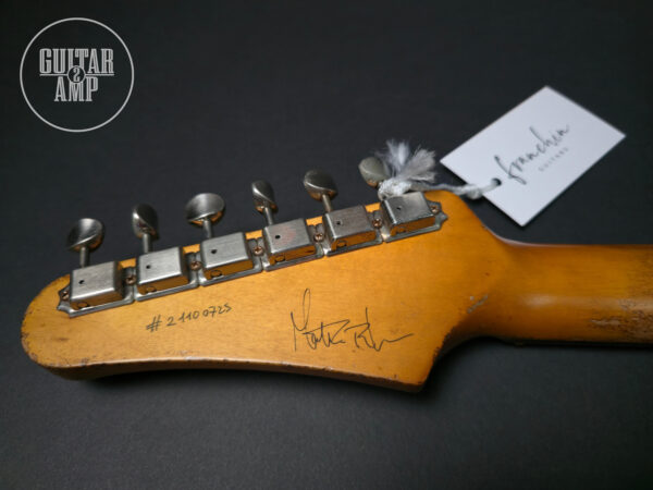 Franchin Guitars Mercury Sunburst Heavy Relic - Image 15