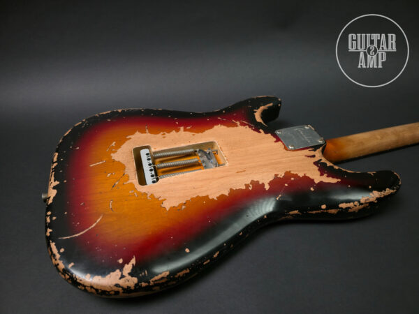 Franchin Guitars Mercury Sunburst Heavy Relic - Image 16
