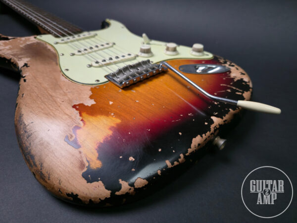 Franchin Guitars Mercury Sunburst Heavy Relic - Image 8