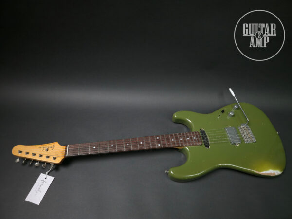 Franchin Guitars Mercury X Olive Green Medium Relic - Image 2