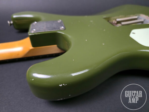 Franchin Guitars Mercury X Olive Green Medium Relic - Image 11