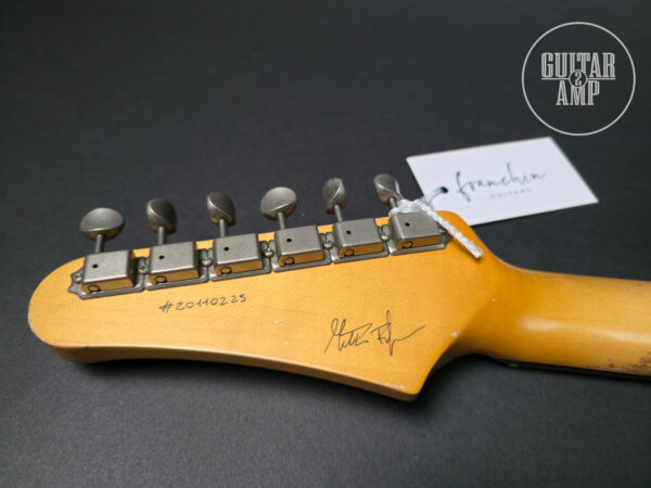 Franchin Guitars Mercury X Olive Green Medium Relic - Image 13