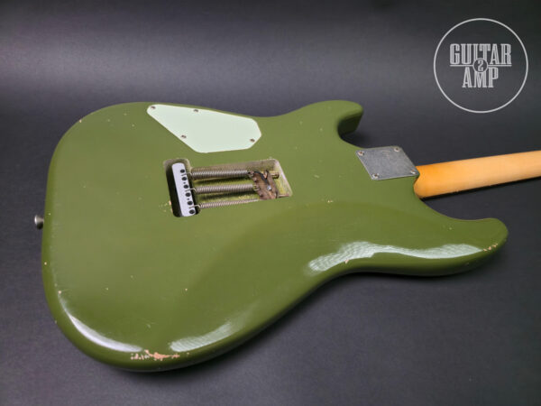 Franchin Guitars Mercury X Olive Green Medium Relic - Image 15