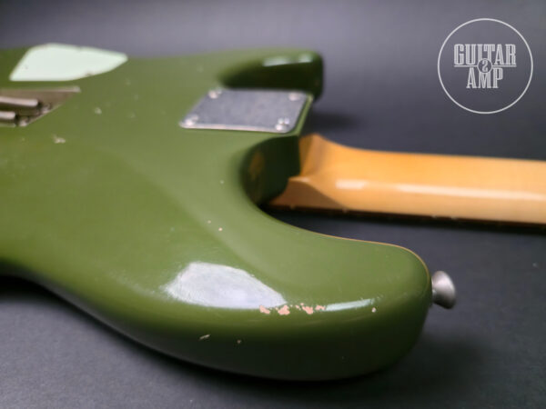 Franchin Guitars Mercury X Olive Green Medium Relic - Image 16