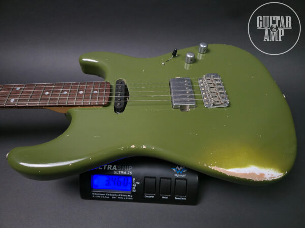 Franchin Guitars Mercury X Olive Green Medium Relic - Image 17