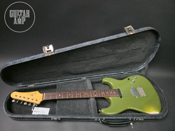 Franchin Guitars Mercury X Olive Green Medium Relic - Image 18