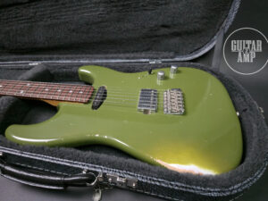 Franchin Guitars Mercury X Olive Green Medium Relic