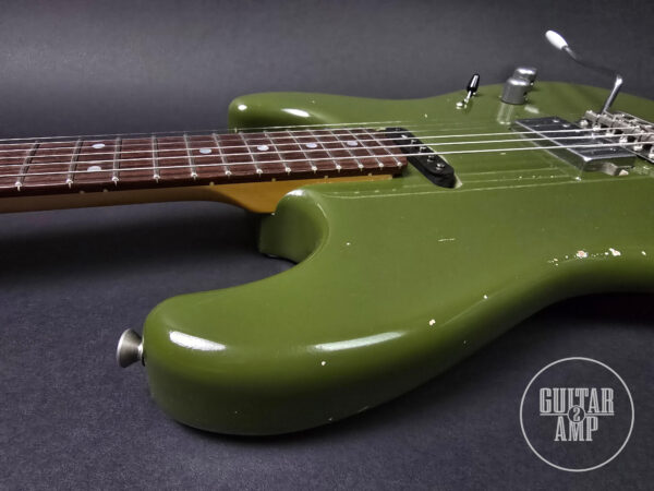 Franchin Guitars Mercury X Olive Green Medium Relic - Image 4