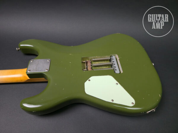 Franchin Guitars Mercury X Olive Green Medium Relic - Image 9