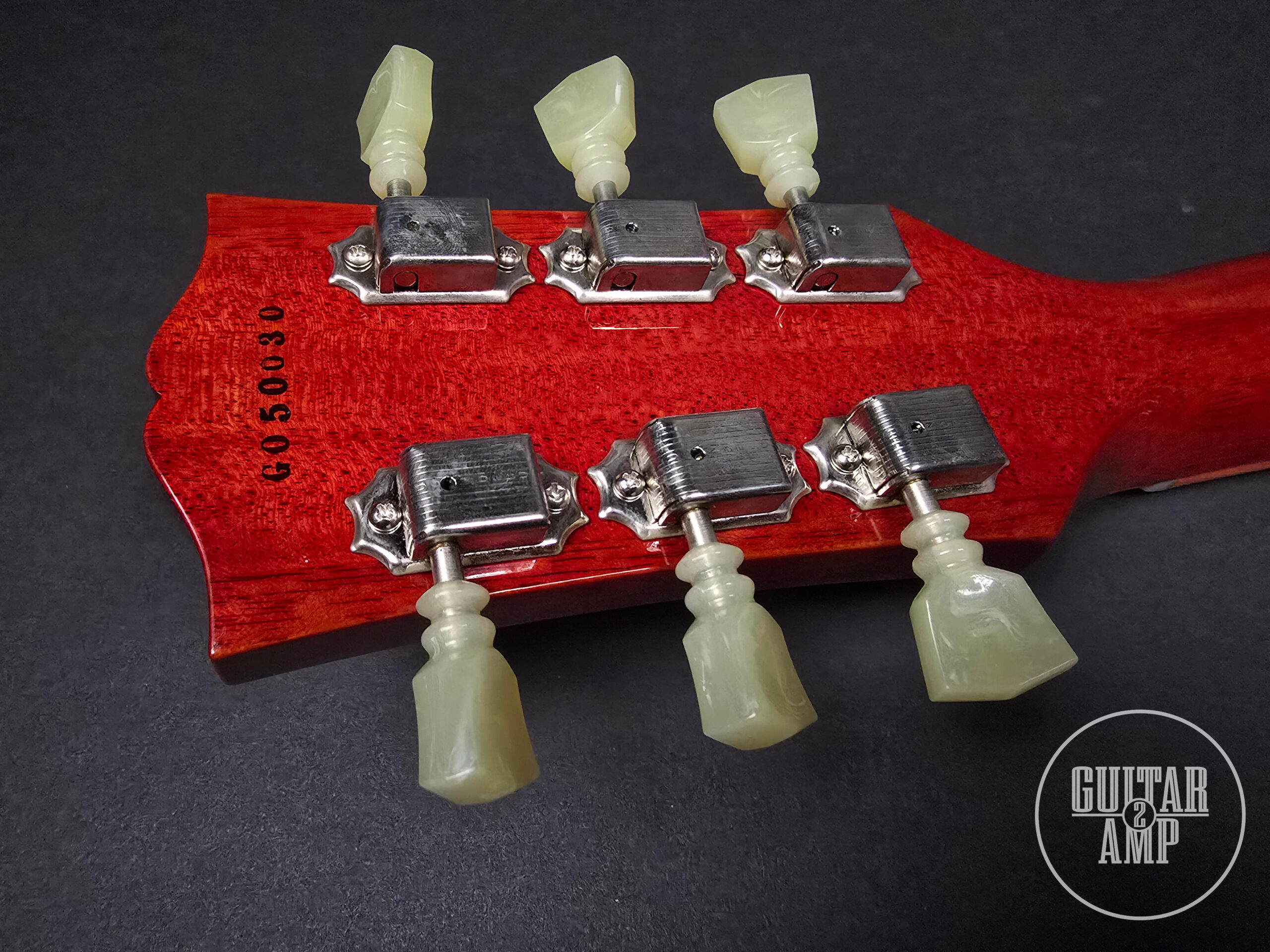 2015 Gibson Custom Shop Les Paul G0 / R0 1960 Reissue Bourbon Burst - Image 17