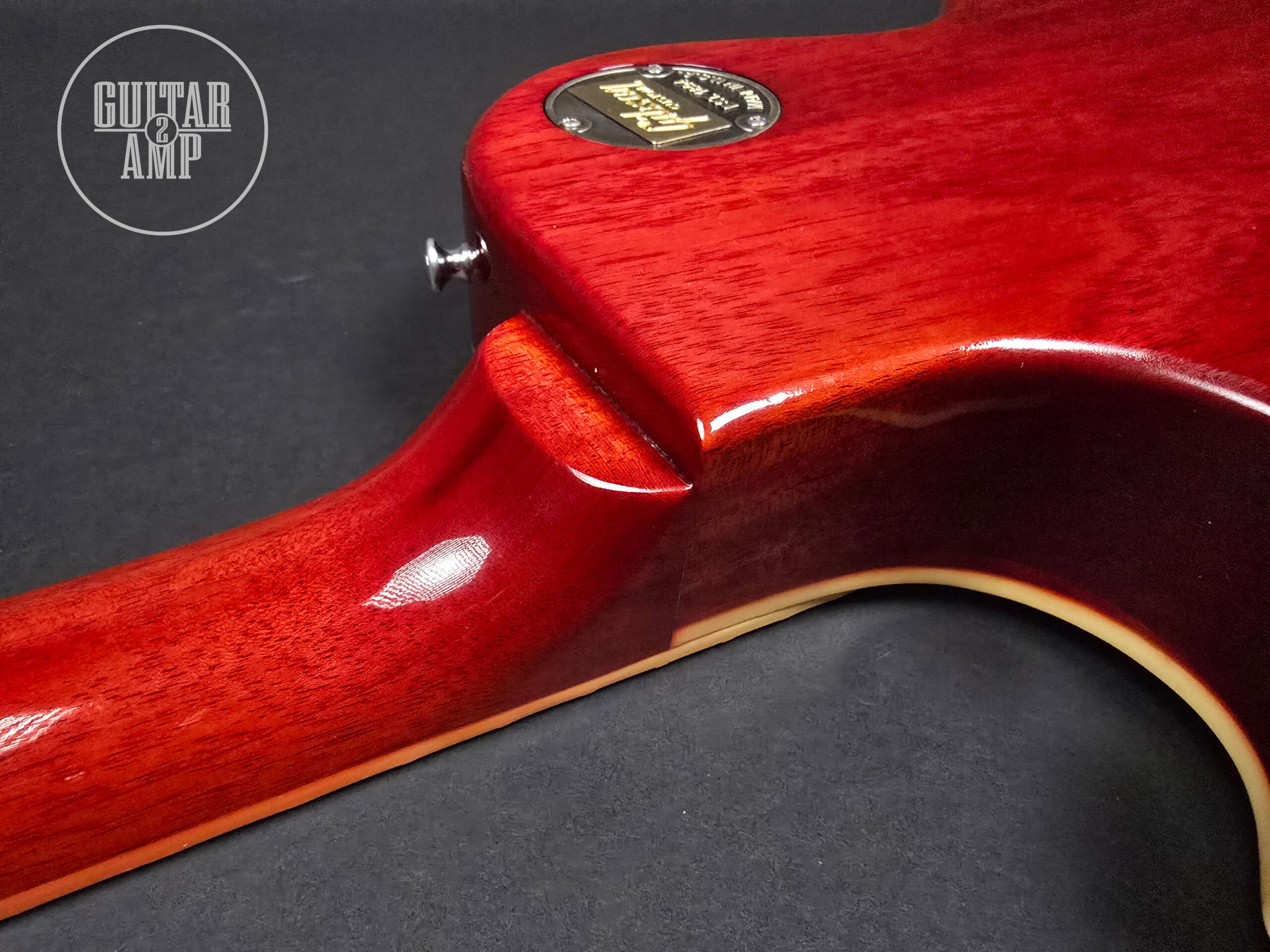 2015 Gibson Custom Shop Les Paul G0 / R0 1960 Reissue Bourbon Burst - Image 15