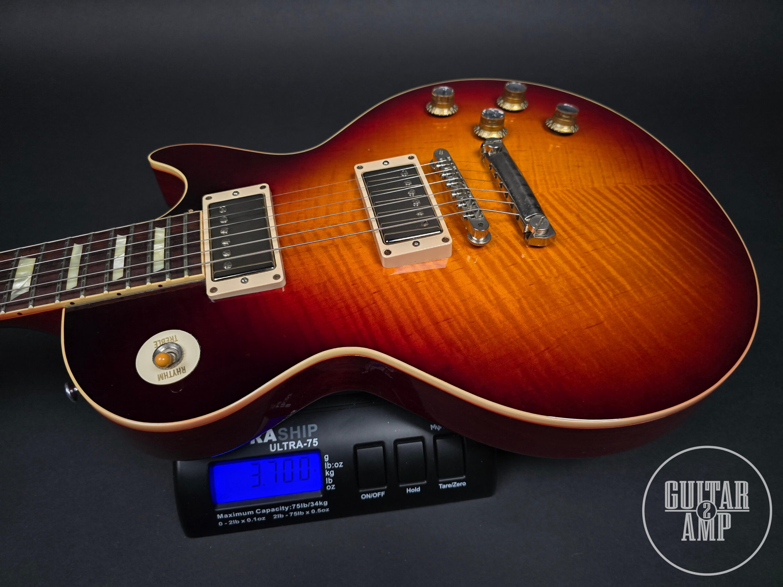 2015 Gibson Custom Shop Les Paul G0 / R0 1960 Reissue Bourbon Burst - Image 18