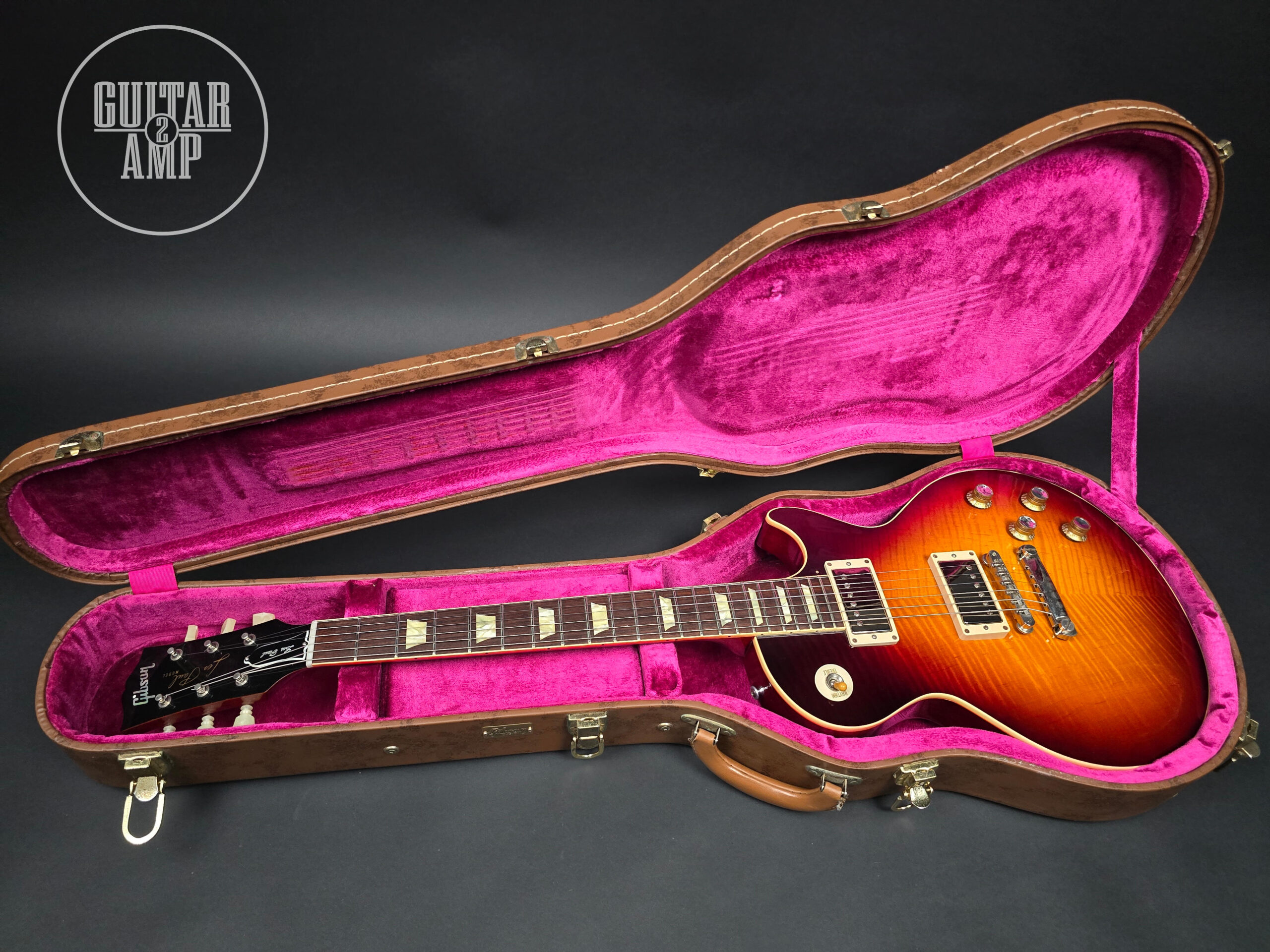 2015 Gibson Custom Shop Les Paul G0 / R0 1960 Reissue Bourbon Burst - Image 19