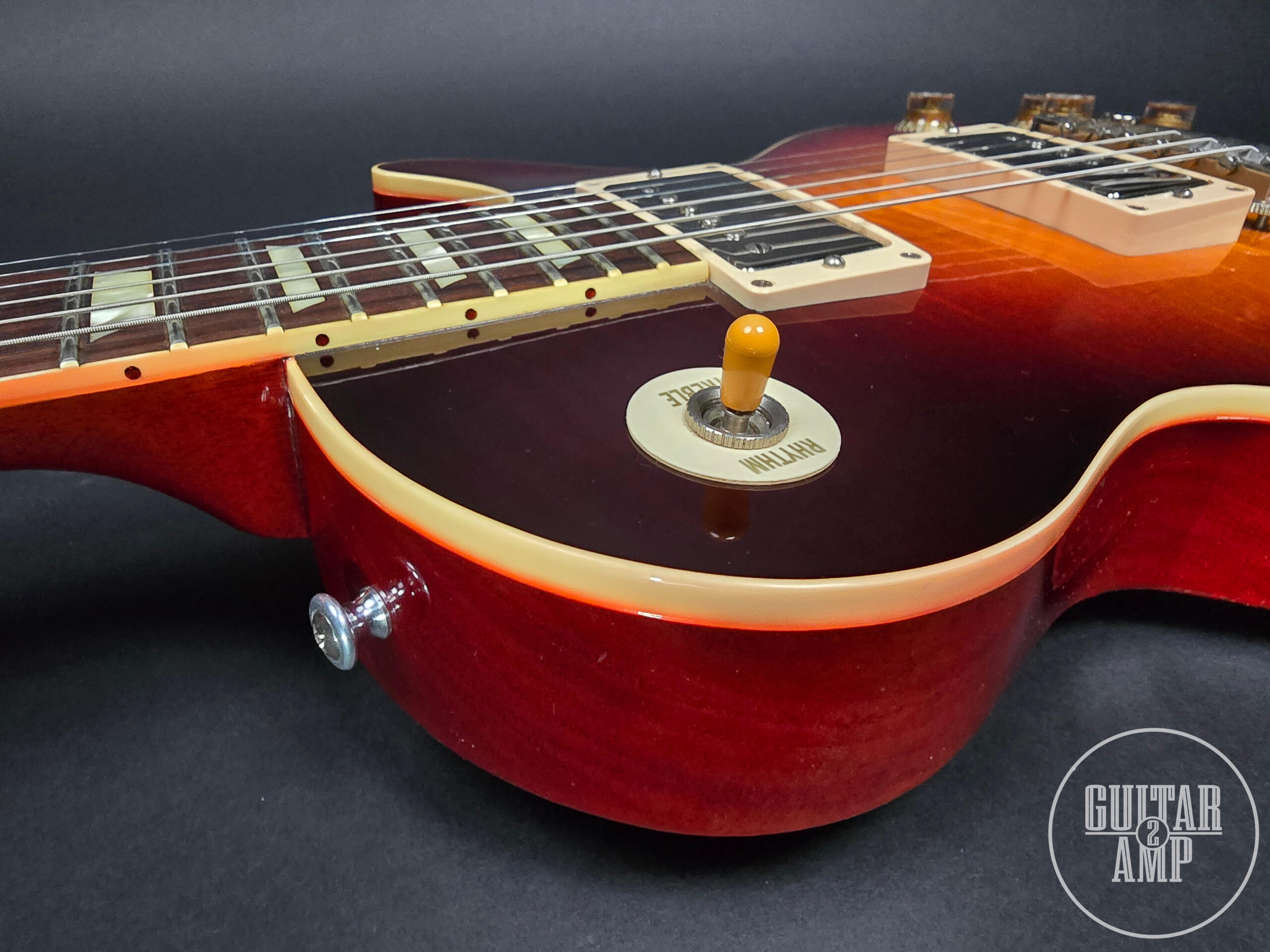 2015 Gibson Custom Shop Les Paul G0 / R0 1960 Reissue Bourbon Burst - Image 6