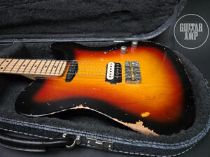 Franchin Guitars Mars X 3 Tone Sunburst (Medium Relic)