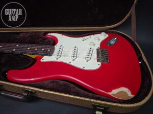 Nashguitars S63 Dakota Red Hardtail Medium Relic
