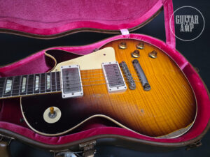 2025 Gibson Custom 1959 Les Paul Standard Reissue – Ultra Heavy Aged (Kindred Burst)[USED]