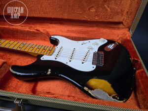 2015 Fender Custom Shop ’57 Stratocaster Black over Sunburst [USED]