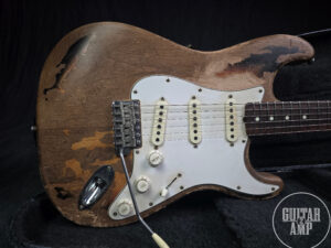 Franchin Guitars Mercury 3 Tone Sunburst Very Heavy Relic