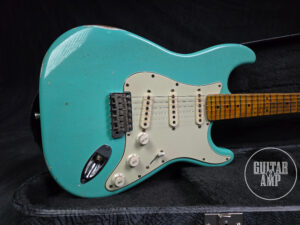Franchin Guitars Mercury Sea Foam Green Relic